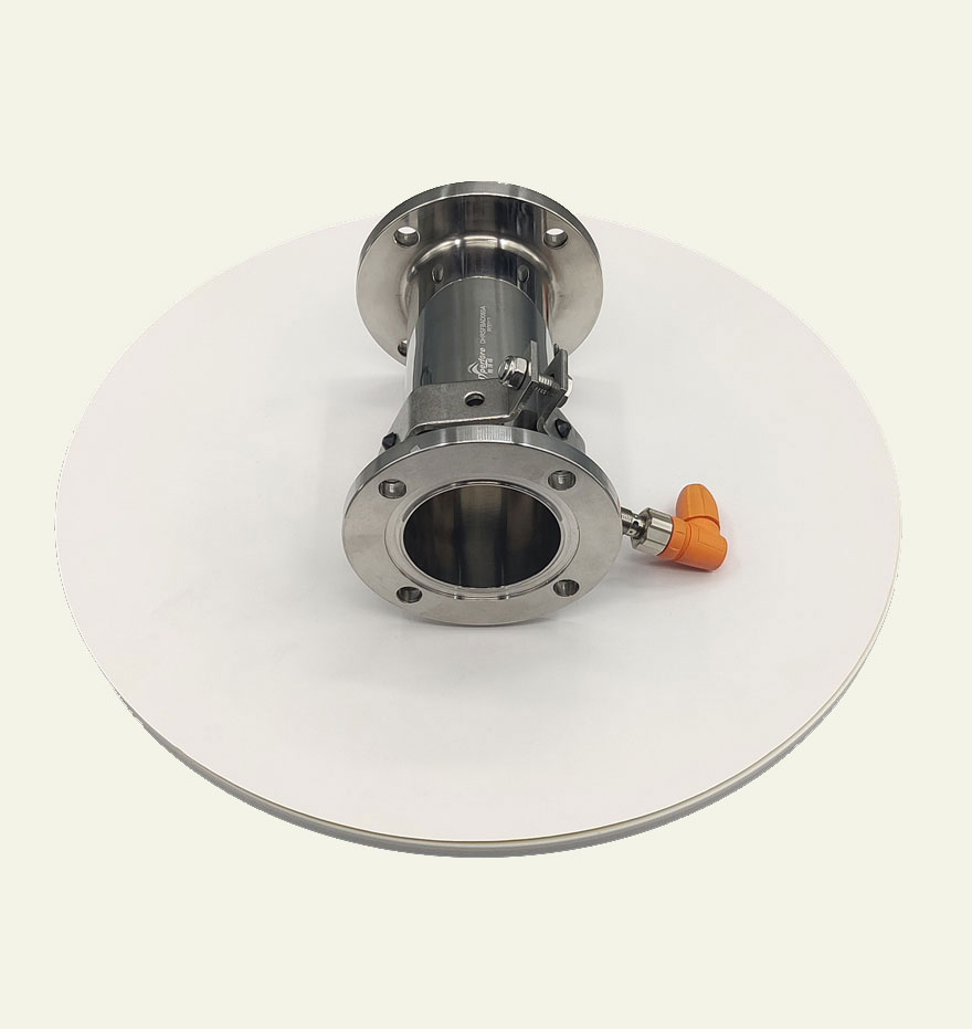 receiving station of aseptic pigging system