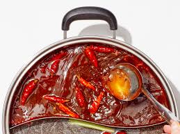 a pigging system for hotpot-sauce case