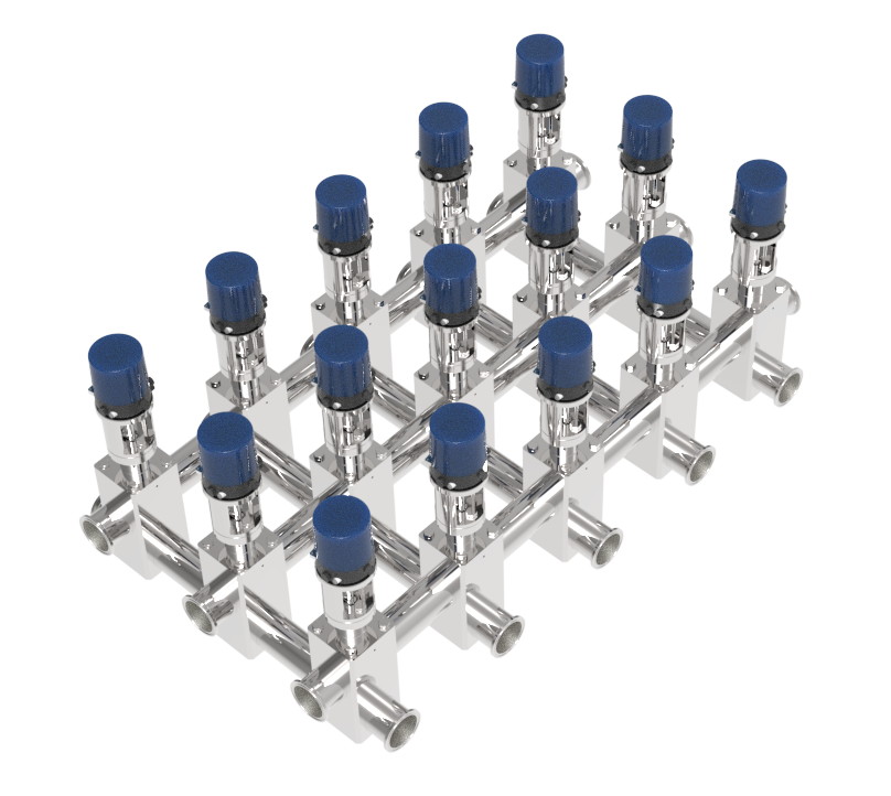 Hyperfore pigging manifold