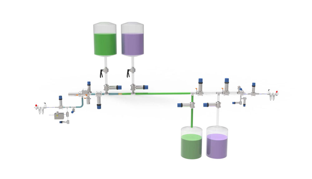 低成本低残留清管系统