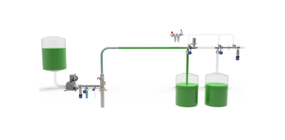 双猪自动清管系统